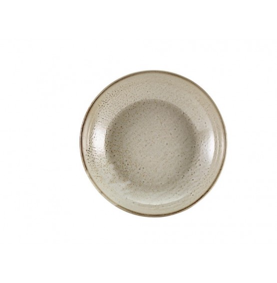Terra Porcelain Grey Coupe Bowl
