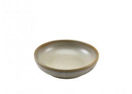 Terra Porcelain Matt Grey Coupe Bowl