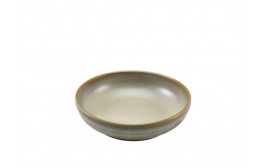 Terra Porcelain Matt Grey Coupe Bowl