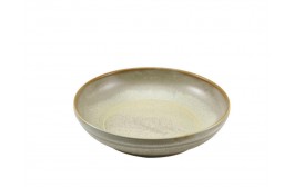 Terra Porcelain Matt Grey Coupe Bowl