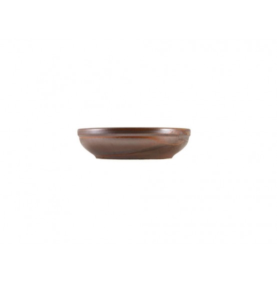 Terra Porcelain Rustic Copper Coupe Bowl
