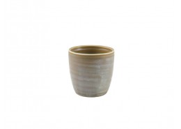 Terra Porcelain Matt Grey Chip Cup