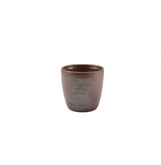 Terra Porcelain Rustic Copper Chip Cup