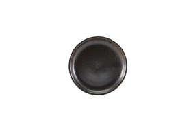Terra Porcelain Black Coupe Plate