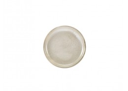 Terra Porcelain Grey Coupe Plate