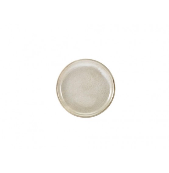 Terra Porcelain Grey Coupe Plate