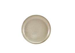 Terra Porcelain Grey Coupe Plate
