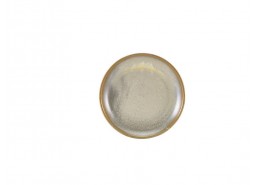 Terra Porcelain Matt Grey Coupe Plate