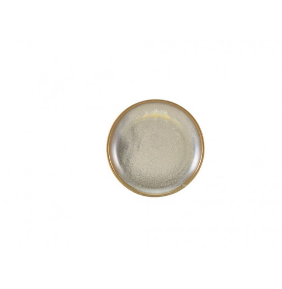Terra Porcelain Matt Grey Coupe Plate