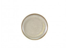 Terra Porcelain Matt Grey Coupe Plate