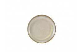 Terra Porcelain Matt Grey Coupe Plate