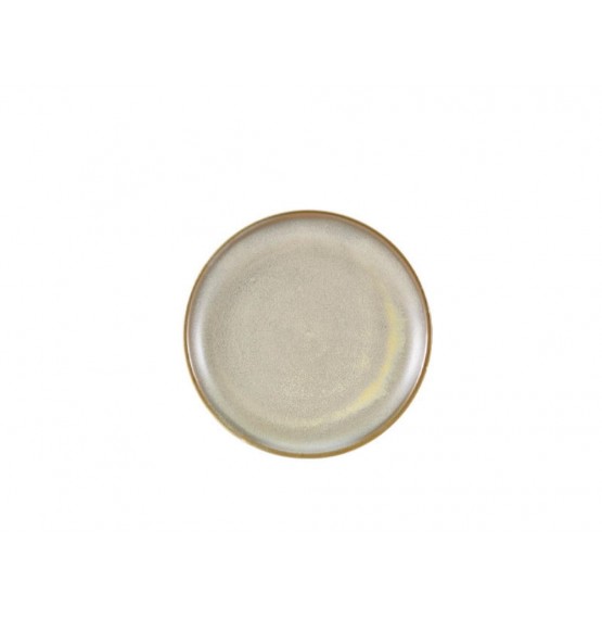 Terra Porcelain Matt Grey Coupe Plate