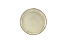 Terra Porcelain Matt Grey Coupe Plate