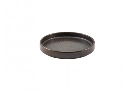 Terra Porcelain Black Presentation Plate