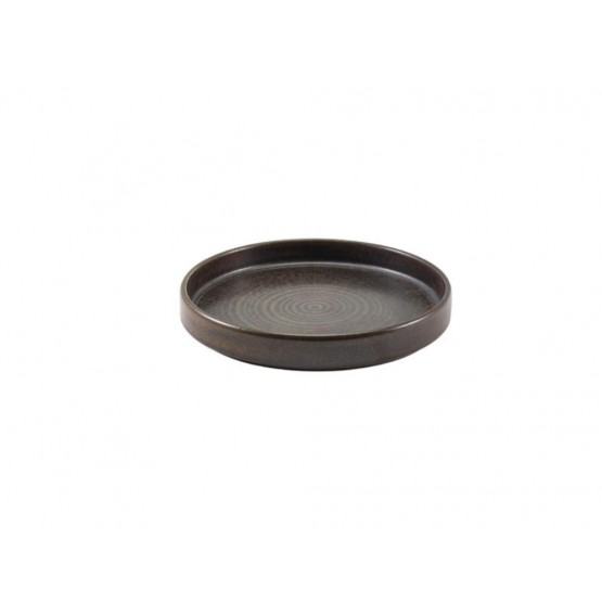 Terra Porcelain Black Presentation Plate
