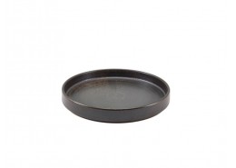 Terra Porcelain Black Presentation Plate