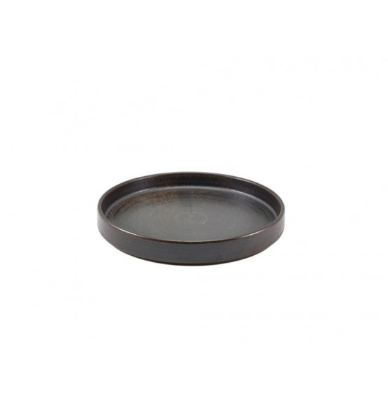 Terra Porcelain Black Presentation Plate