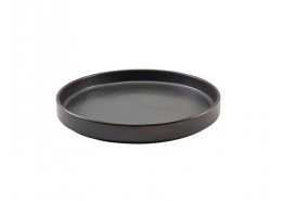 Terra Porcelain Black Presentation Plate