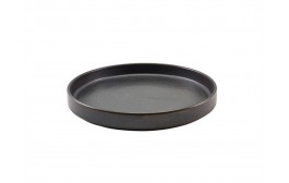 Terra Porcelain Black Presentation Plate