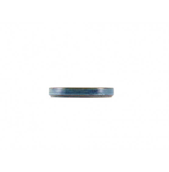 Terra Porcelain Aqua Blue Presentation Plate
