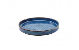 Terra Porcelain Aqua Blue Presentation Plate