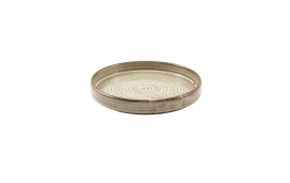 Terra Porcelain Grey Presentation Plate
