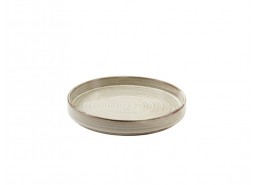 Terra Porcelain Grey Presentation Plate