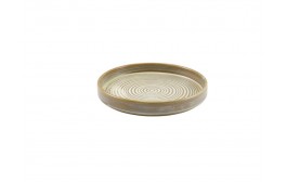 Terra Porcelain Matt Grey Presentation Plate