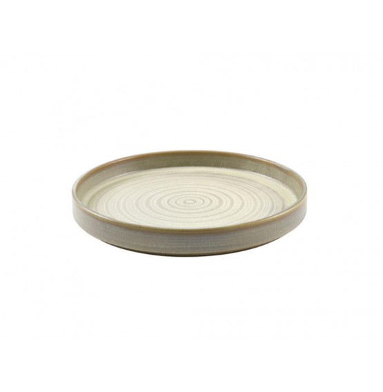 Terra Porcelain Matt Grey Presentation Plate
