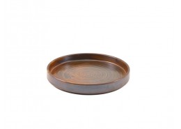 Terra Porcelain Rustic Copper Presentation Plate