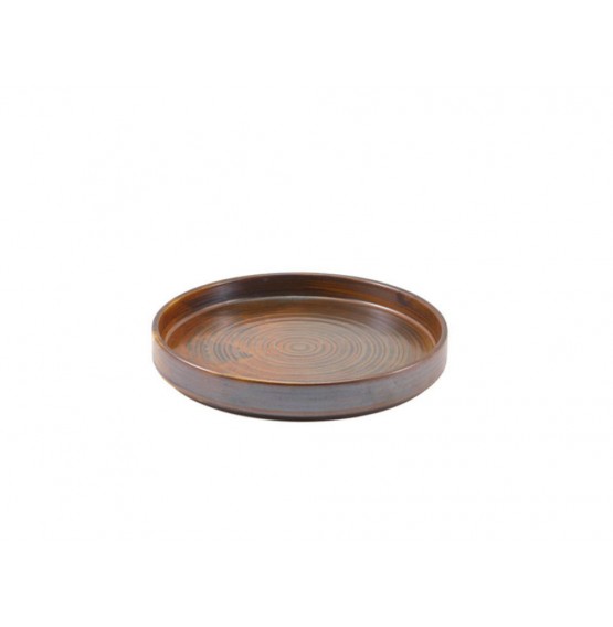 Terra Porcelain Rustic Copper Presentation Plate