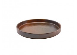 Terra Porcelain Rustic Copper Presentation Plate
