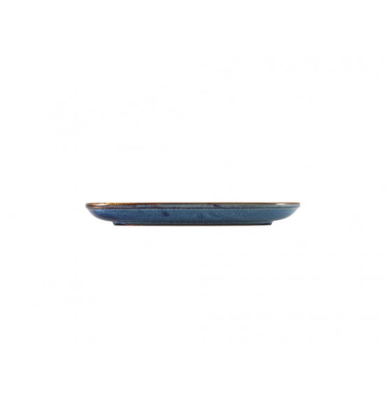 Terra Porcelain Aqua Blue Rectangular Plate