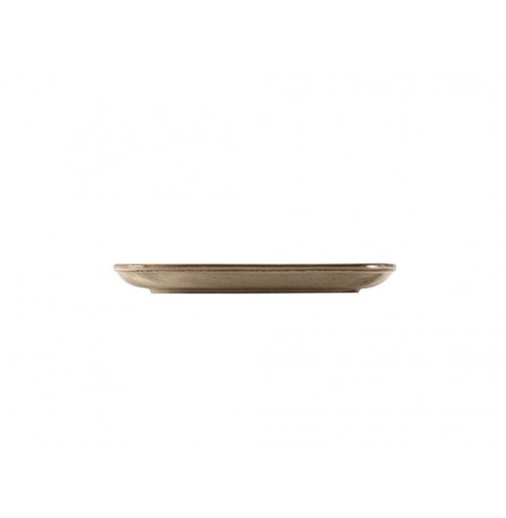 Terra Porcelain Grey Rectangular Plate