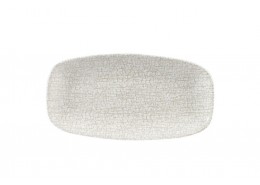 Breccia Agate Grey Chefs' Oblong Plate No.4