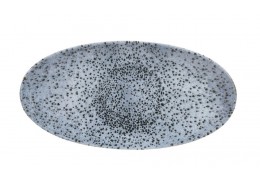 Mineral Blue Chefs' Oval Plate