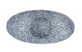 Mineral Blue Chefs' Oval Plate