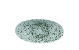 Mineral Green Chefs' Oval Plate
