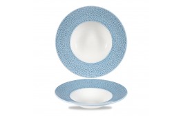 Isla Ocean Blue Wide Rim Bowl