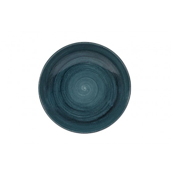 Patina Rustic Teal Coupe Bowl