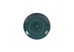 Patina Rustic Teal Coupe Plate