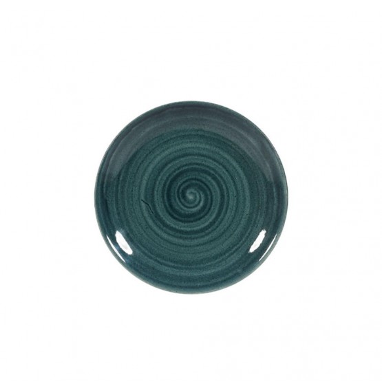Patina Rustic Teal Coupe Plate