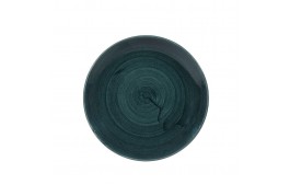 Patina Rustic Teal Coupe Plate