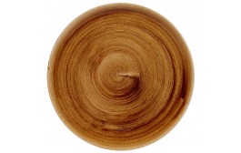 Patina Vintage Copper Coupe Plate