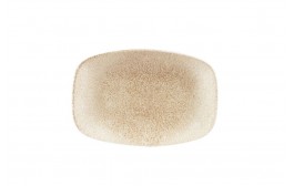Raku Agate Grey Chefs' Oblong Plate No.6