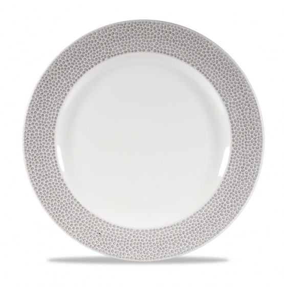 Isla Shale Grey Footed Plate