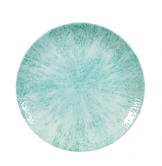 Stone Aquamarine Coupe Plate