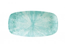 Stone Aquamarine Chefs' Oblong Plate No.4