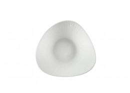 Bamboo Triangle Shallow Bowl