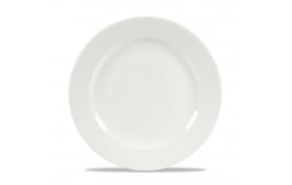 Isla White Footed Plate